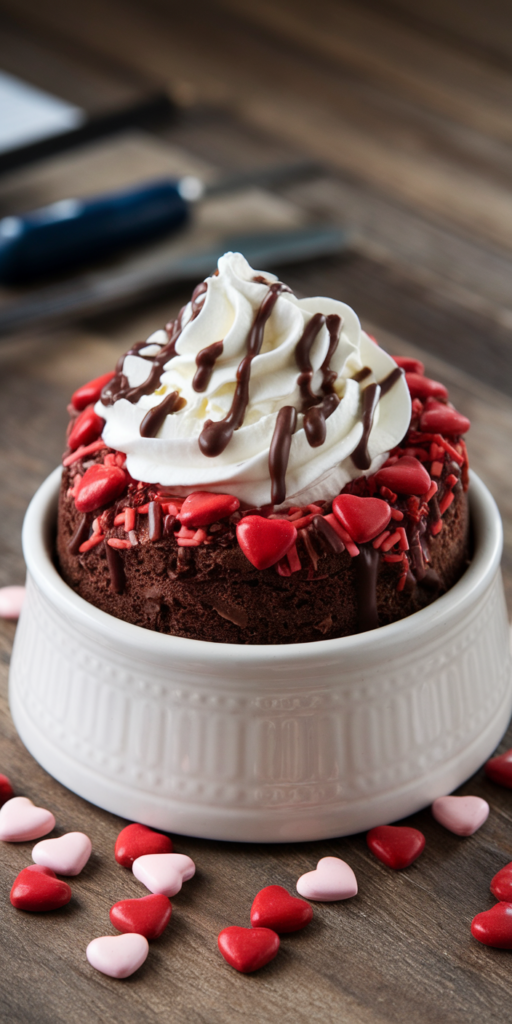 One Bowl Valentines Day Chocolate Cakes
